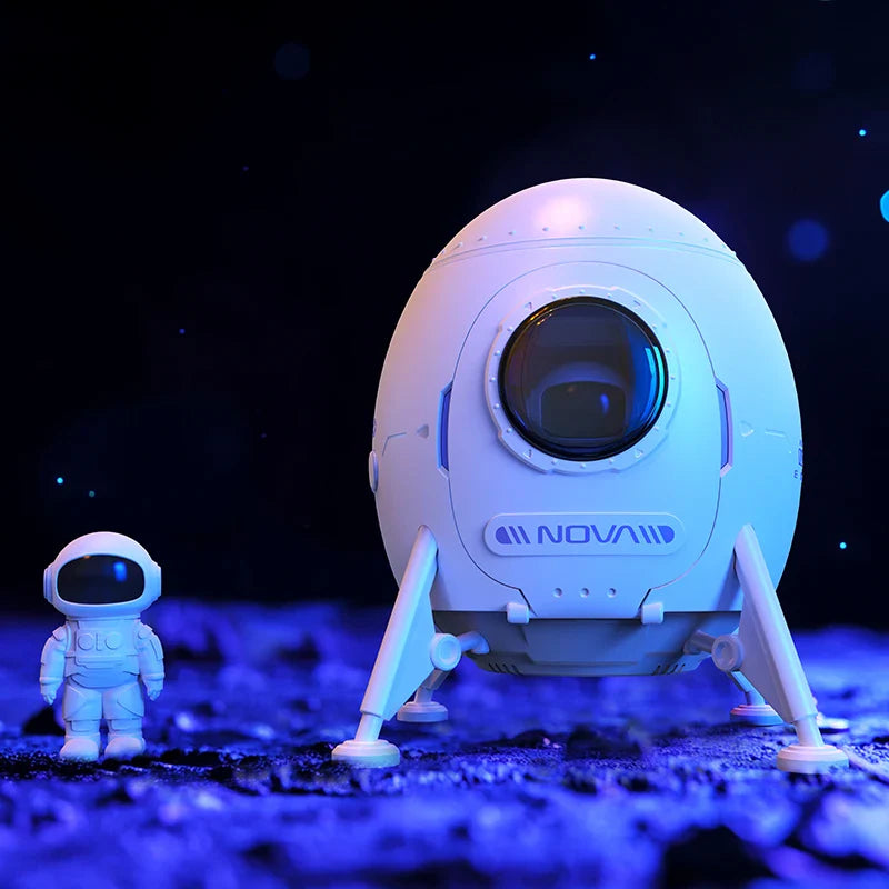 Projektor LED astronauta, lampa gwiazd, dekoracja pokoju dziecięcego